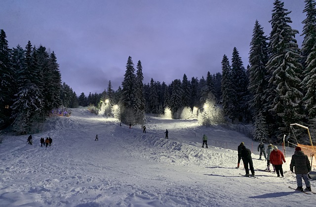 Тур на снегоходах в Карелии